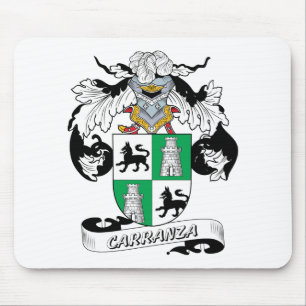 Alfombrilla De Ratón Escudo de la familia de Carranza