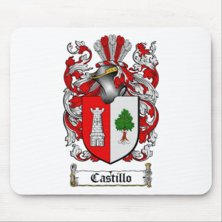 ALFOMBRILLA DE RATÓN ESCUDO DE LA FAMILIA DE CASTILLO - ESCUDO DE ARMAS
