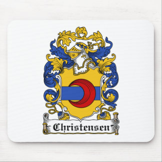 Alfombrilla De Ratón Escudo de la familia de Christensen