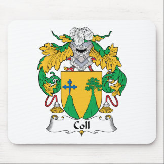 Alfombrilla De Ratón Escudo de la familia de Coll