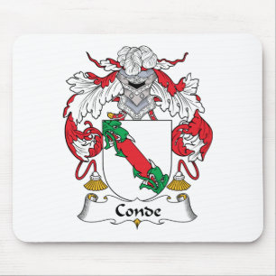 Alfombrilla De Ratón Escudo de la familia de Conde