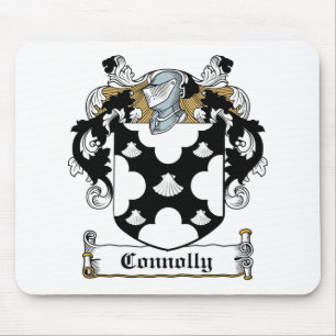 Alfombrilla De Ratón Escudo de la familia de Connolly