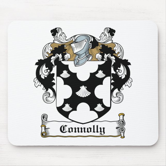 Alfombrilla De Ratón Escudo de la familia de Connolly (Frente)