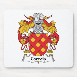 Alfombrilla De Ratón Escudo de la familia de Correia