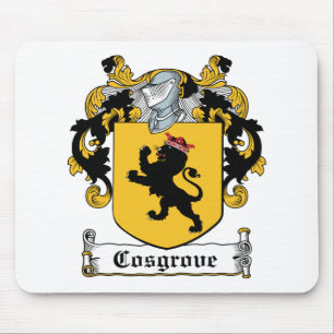 Alfombrilla De Ratón Escudo de la familia de Cosgrove