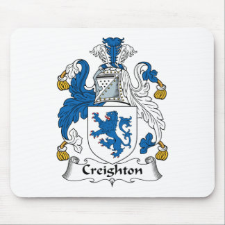 Alfombrilla De Ratón Escudo de la familia de Creighton