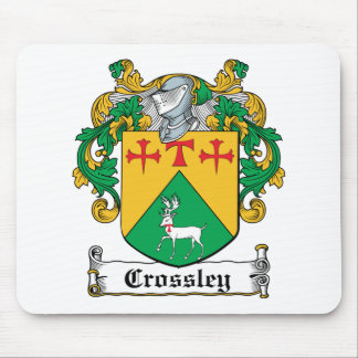 Alfombrilla De Ratón Escudo de la familia de Crossley