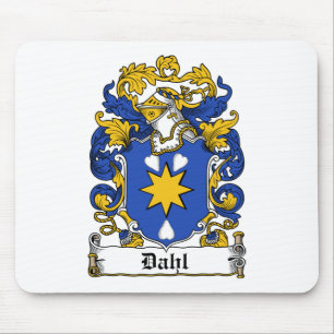 Alfombrilla De Ratón Escudo de la familia de Dahl