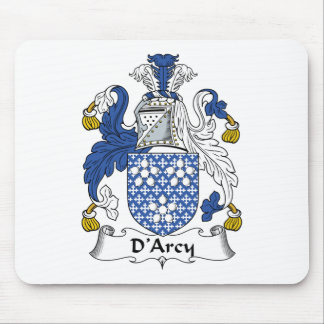 Alfombrilla De Ratón Escudo de la familia de D'Arcy