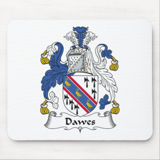 Alfombrilla De Ratón Escudo de la familia de Dawes