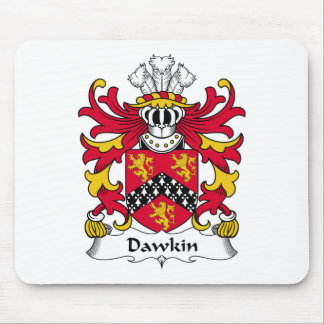 Alfombrilla De Ratón Escudo de la familia de Dawkin