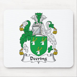 Alfombrilla De Ratón Escudo de la familia de Deering