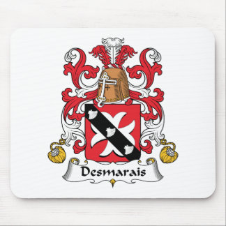 Alfombrilla De Ratón Escudo de la familia de Desmarais