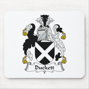 Alfombrilla De Ratón Escudo de la familia de Duckett