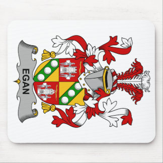 Alfombrilla De Ratón Escudo de la familia de Egan
