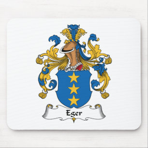 Alfombrilla De Ratón Escudo de la familia de Eger