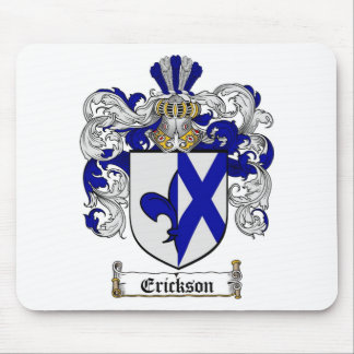 ALFOMBRILLA DE RATÓN ESCUDO DE LA FAMILIA DE ERICKSON - ESCUDO DE ARMAS