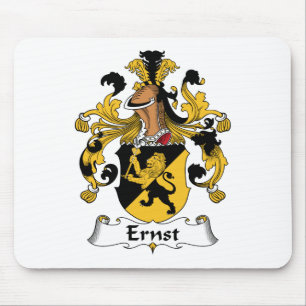 Alfombrilla De Ratón Escudo de la familia de Ernst