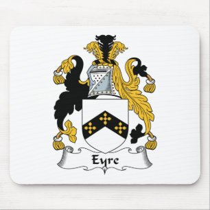 Alfombrilla De Ratón Escudo de la familia de Eyre