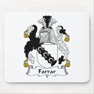 Alfombrilla De Ratón Escudo de la familia de Farrar