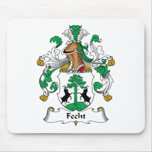 Alfombrilla De Ratón Escudo de la familia de Fecht