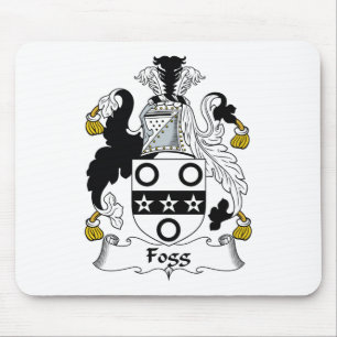 Alfombrilla De Ratón Escudo de la familia de Fogg