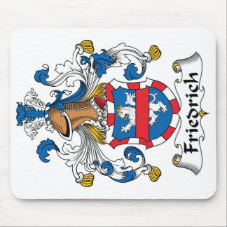 Alfombrilla De Ratón Escudo de la familia de Friedrich