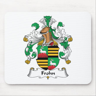 Alfombrilla De Ratón Escudo de la familia de Frohn