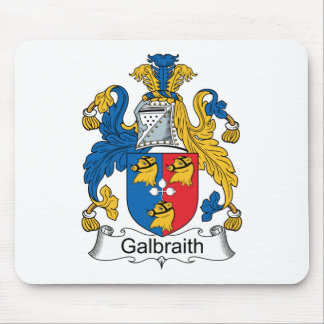 Alfombrilla De Ratón Escudo de la familia de Galbraith