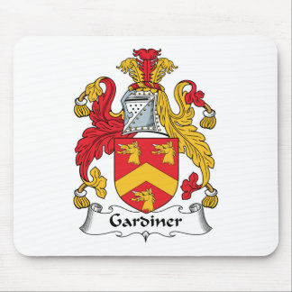 Alfombrilla De Ratón Escudo de la familia de Gardiner