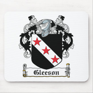 Alfombrilla De Ratón Escudo de la familia de Gleeson