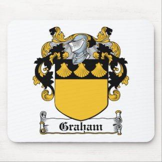 Alfombrilla De Ratón Escudo de la familia de Graham