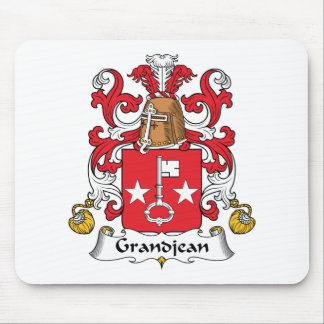 Alfombrilla De Ratón Escudo de la familia de Grandjean
