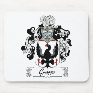 Alfombrilla De Ratón Escudo de la familia de Grosso