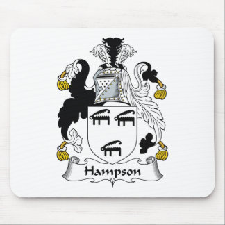 Alfombrilla De Ratón Escudo de la familia de Hampson