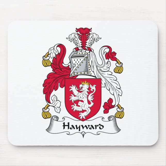 Alfombrilla De Ratón Escudo de la familia de Hayward (Frente)