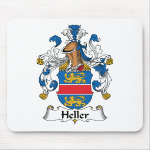 Alfombrilla De Ratón Escudo de la familia de Heller