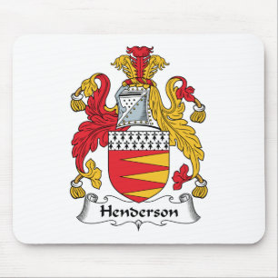Alfombrilla De Ratón Escudo de la familia de Henderson