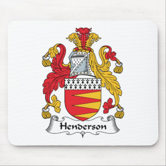Alfombrilla De Ratón Escudo de la familia de Henderson