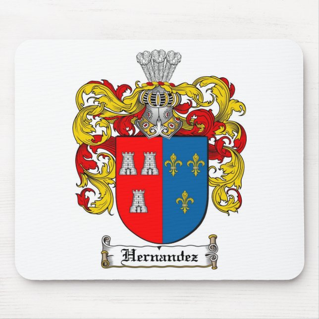 ALFOMBRILLA DE RATÓN ESCUDO DE LA FAMILIA DE HERNÁNDEZ - ESCUDO DE (Frente)