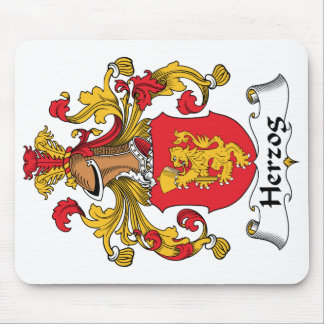 Alfombrilla De Ratón Escudo de la familia de Herzog