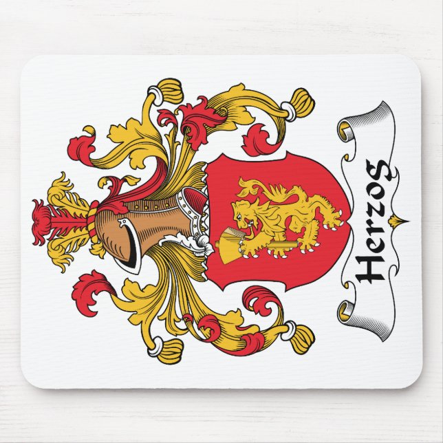 Alfombrilla De Ratón Escudo de la familia de Herzog (Frente)
