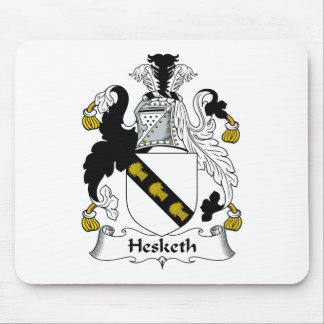 Alfombrilla De Ratón Escudo de la familia de Hesketh