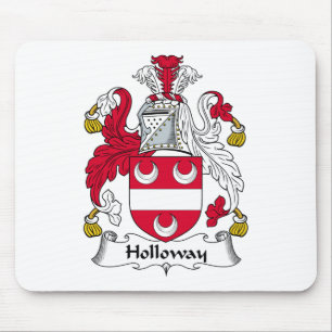 Alfombrilla De Ratón Escudo de la familia de Holloway