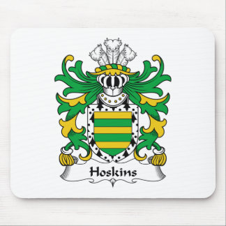 Alfombrilla De Ratón Escudo de la familia de Hoskins