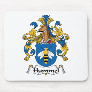 Alfombrilla De Ratón Escudo de la familia de Hummel