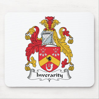 Alfombrilla De Ratón Escudo de la familia de Inverarity