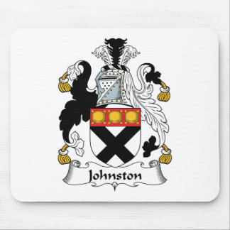 Alfombrilla De Ratón Escudo de la familia de Johnston