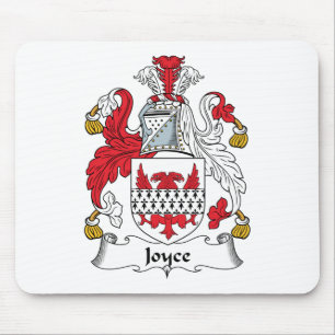 Alfombrilla De Ratón Escudo de la familia de Joyce