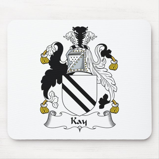 Alfombrilla De Ratón Escudo de la familia de Kay (Frente)